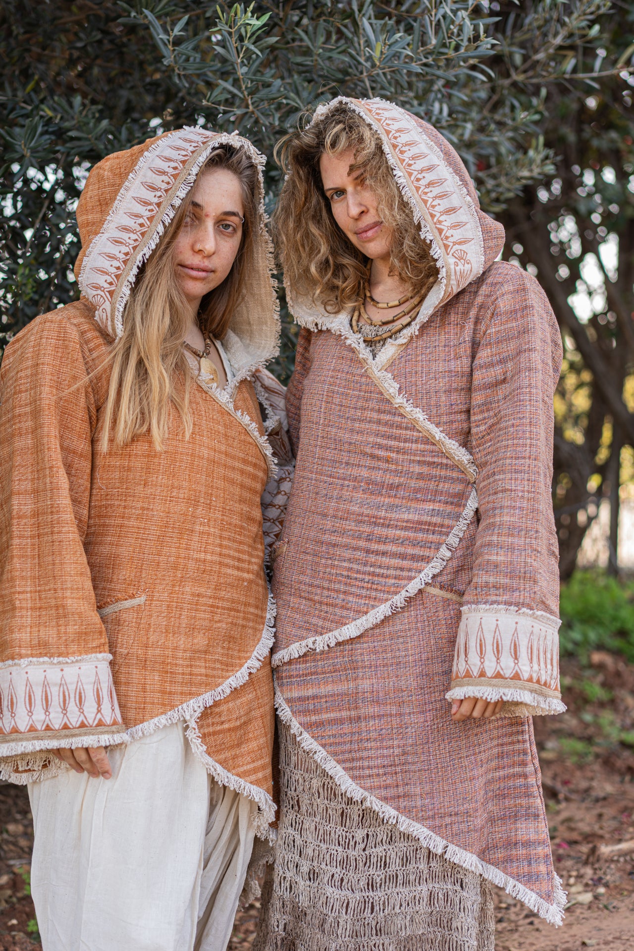 Anuttara Wrap Jacket ⋙ Handwoven Khadi Cotton