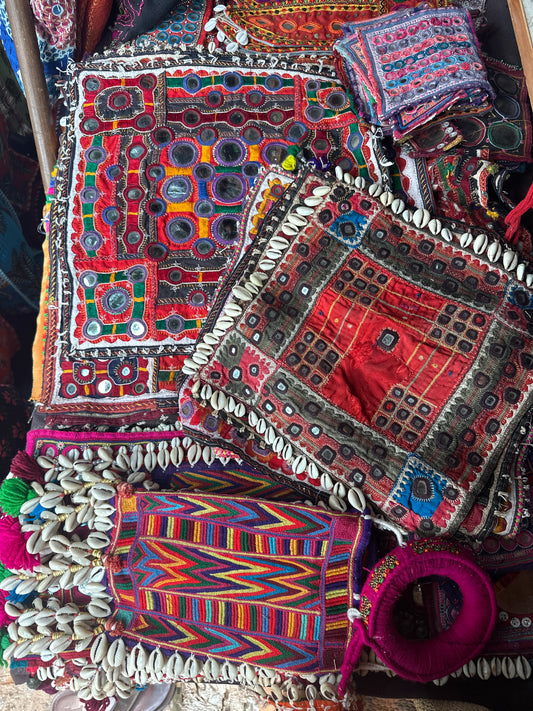 Banjara Patch . Traditionelle Handstickerei