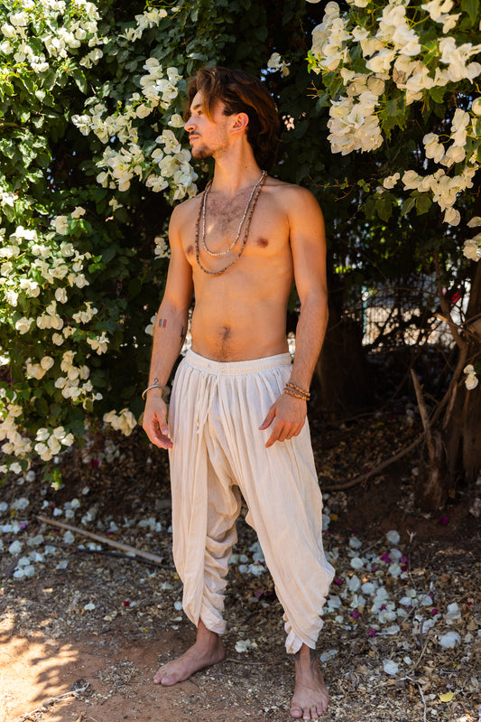 Wild Cotton Dhoti Pants ⋘⋙ Handwoven Wild Grown Cotton