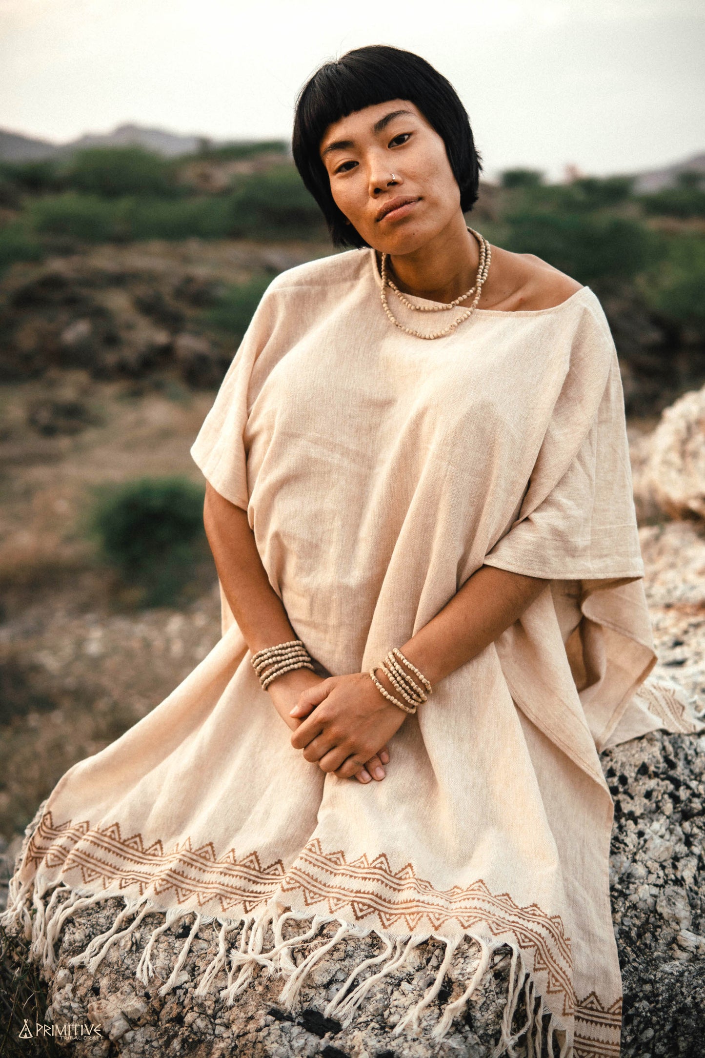 Small Tulsi Beads Mala ~