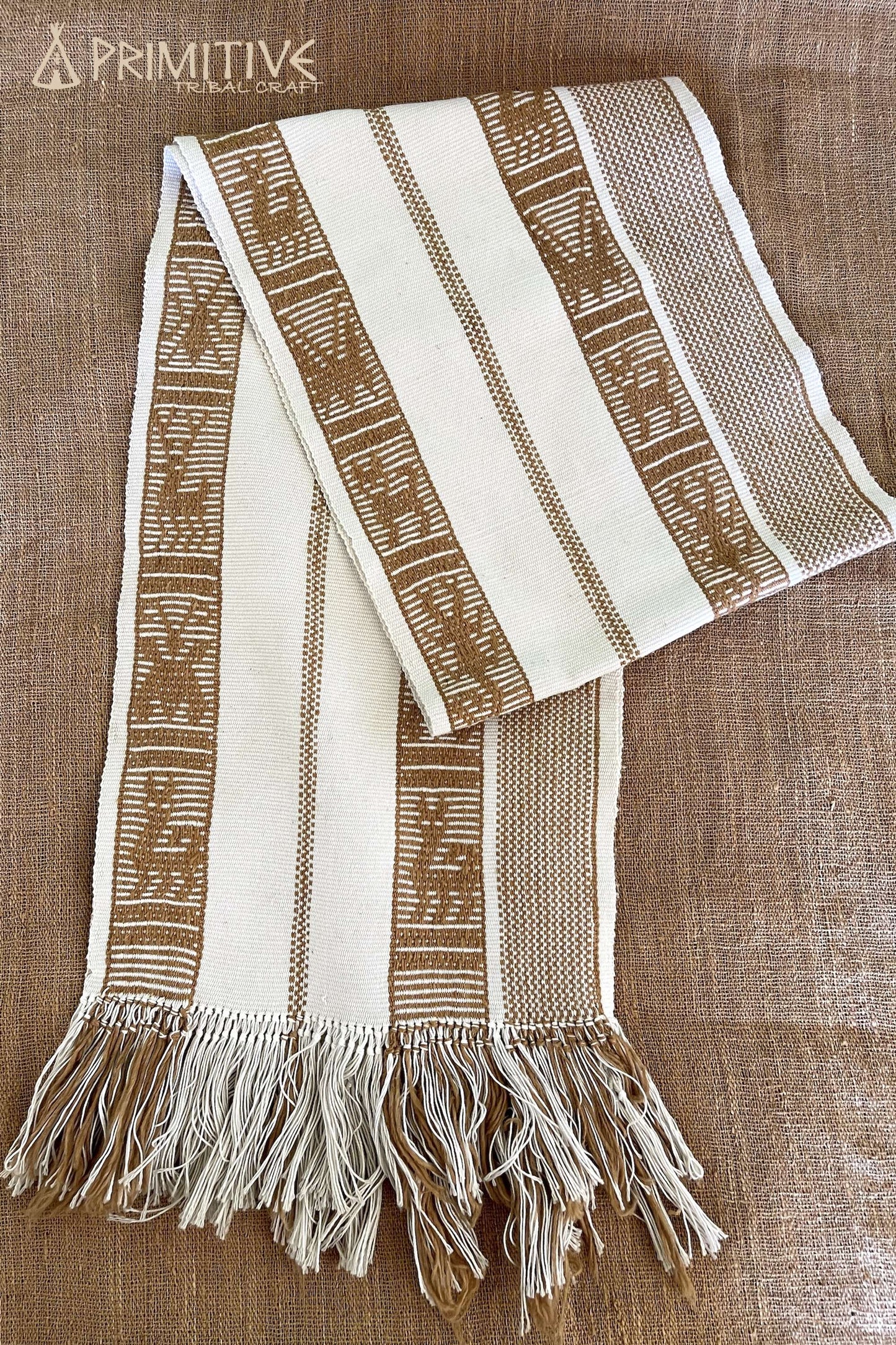 traditional Coyuchi Cotton Textile, scarf, table runner