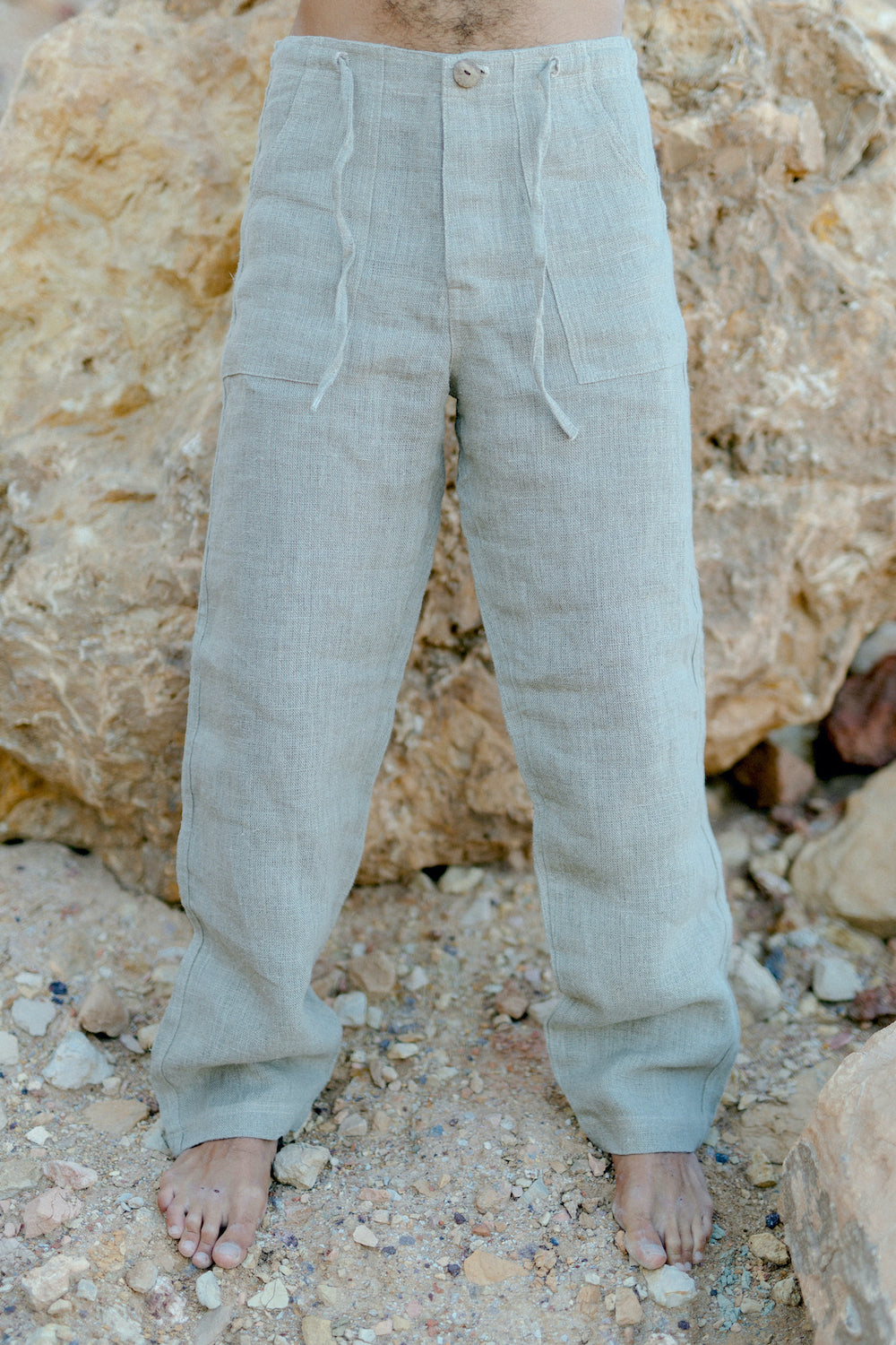 Linen Classic Straight Pants ⋙