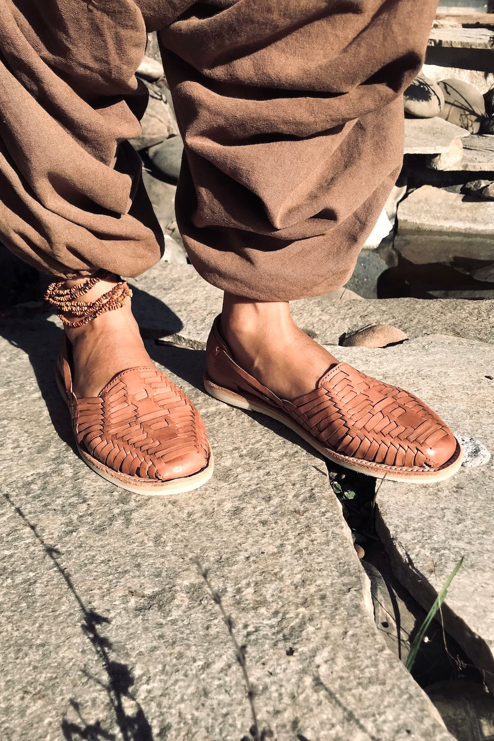 Handmade Traditional Leather Shoes – Primitive Tribal Craft