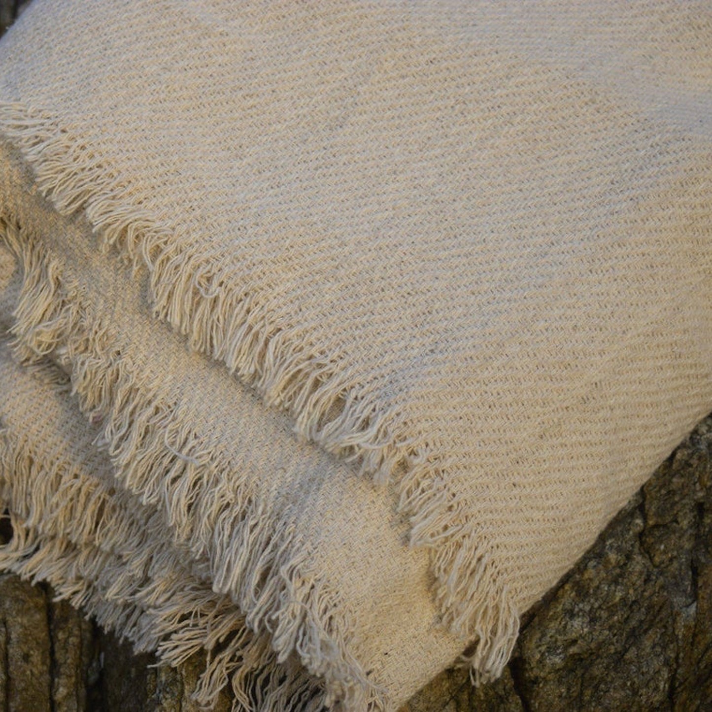 Huge Handwoven Cotton Blanket