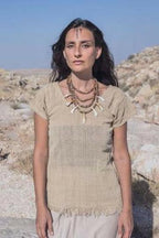 SALE ~ Hemp Short Sleeves Top - Xtra small