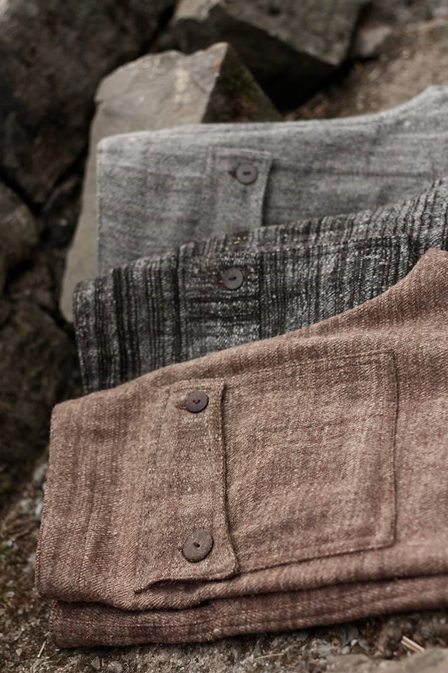 Himalayan Handwoven Wool Men Straight Pants ⫸
