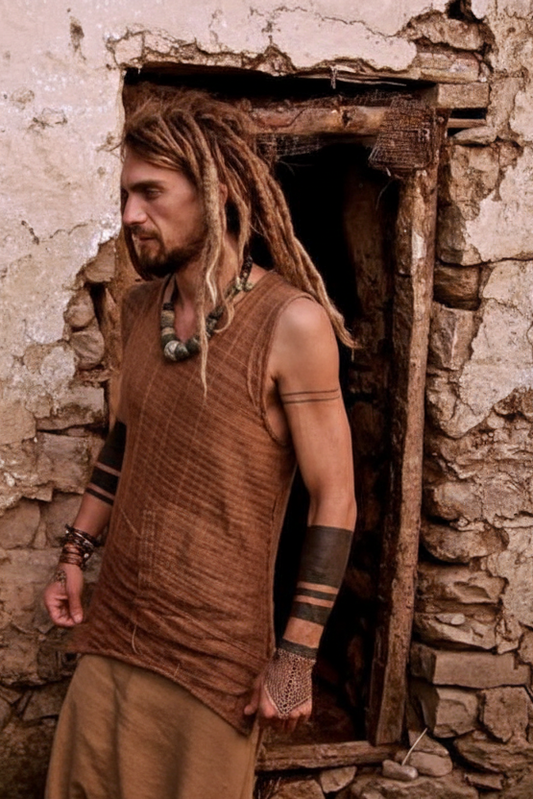 Gandhi Shirt ⋙ Handgewebte Khadi-Baumwolle