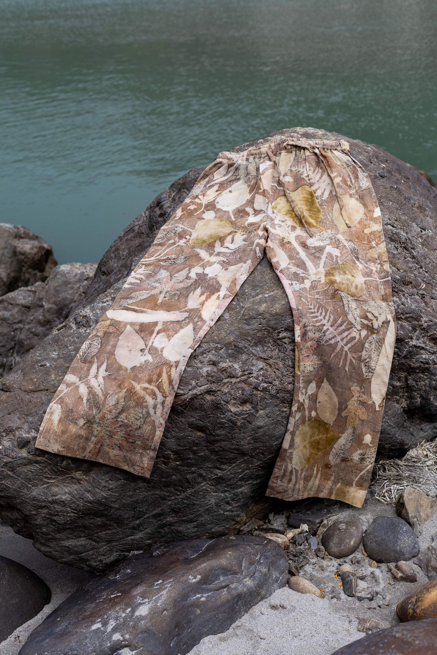 Brown Straight Pants ~ Botanical Dye Collection