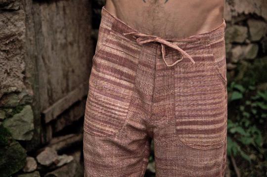 Khadi Straight Pants ~