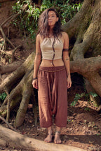 3/4 Harem Pants ⋙ Natural Cotton
