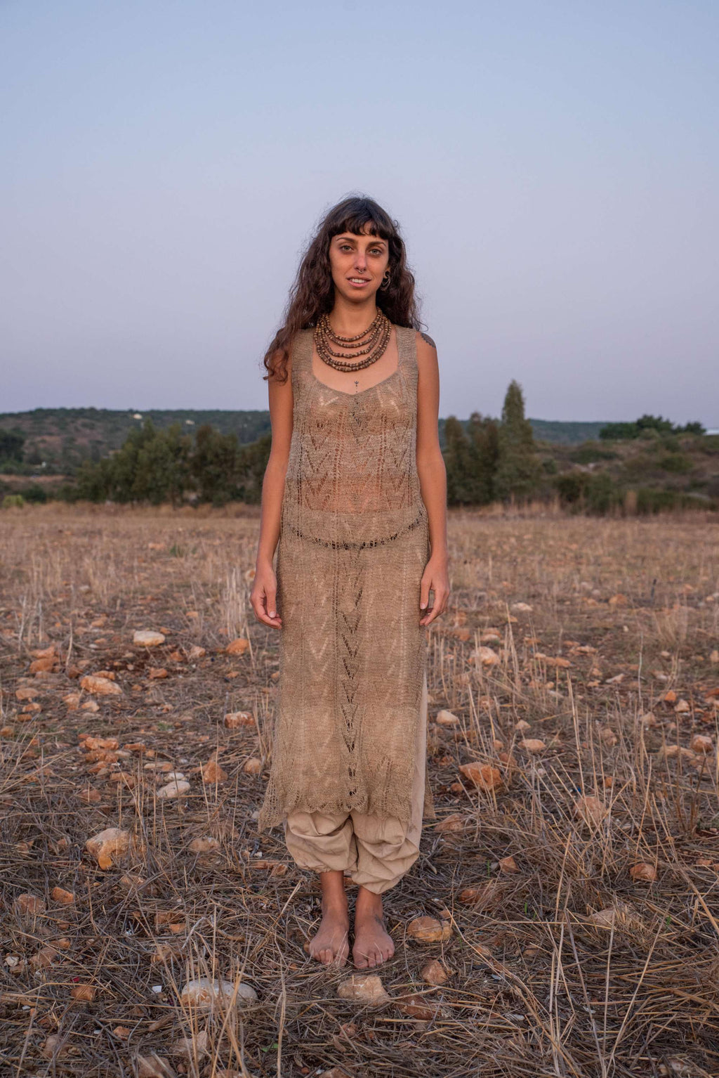Mala Wild Nettle Dress ⋙  Handknitted Himalayan Nettle