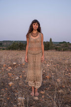 Mala Wild Nettle Dress ⋙  Handknitted Himalayan Nettle