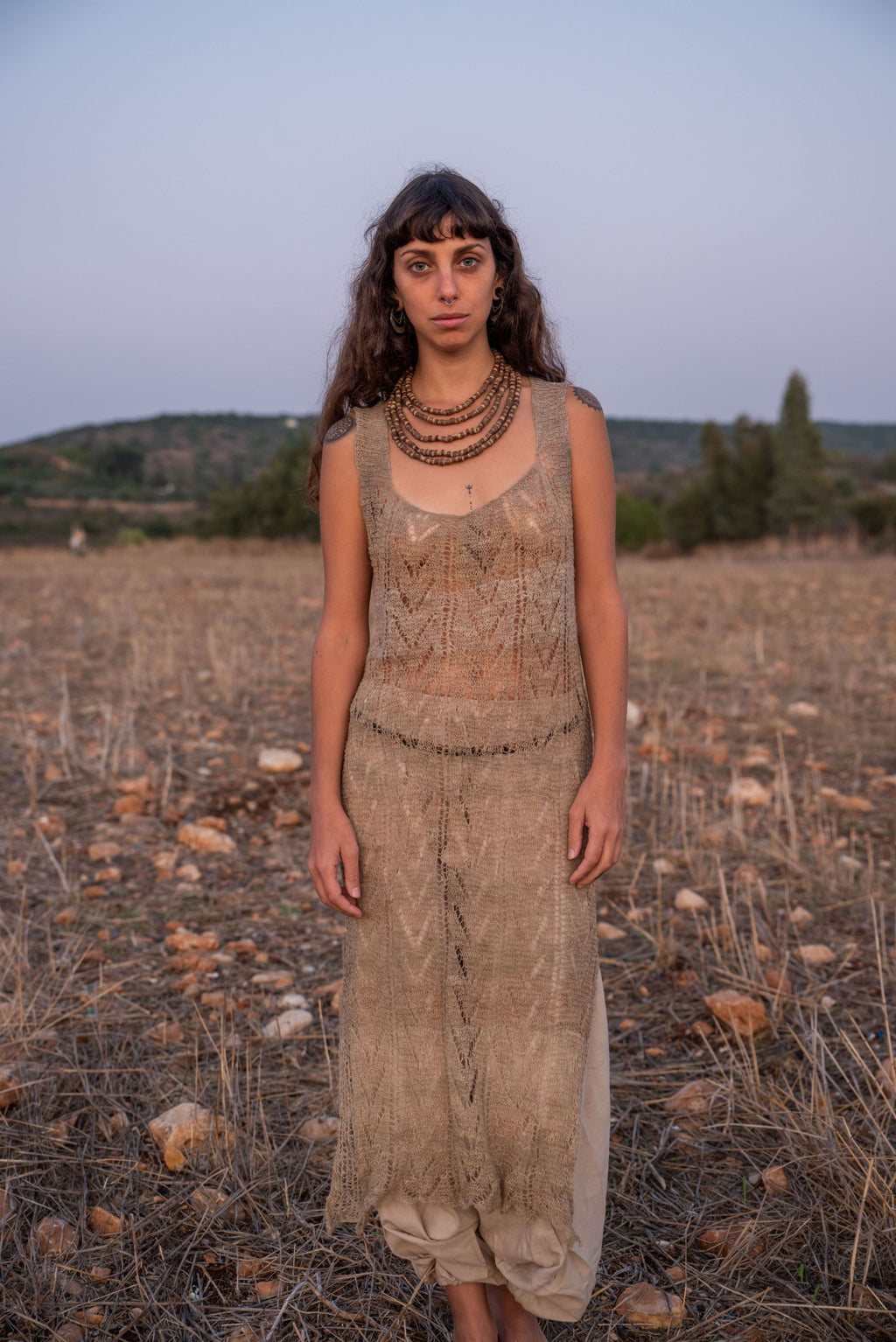 Mala Wild Nettle Dress ⋙  Handknitted Himalayan Nettle