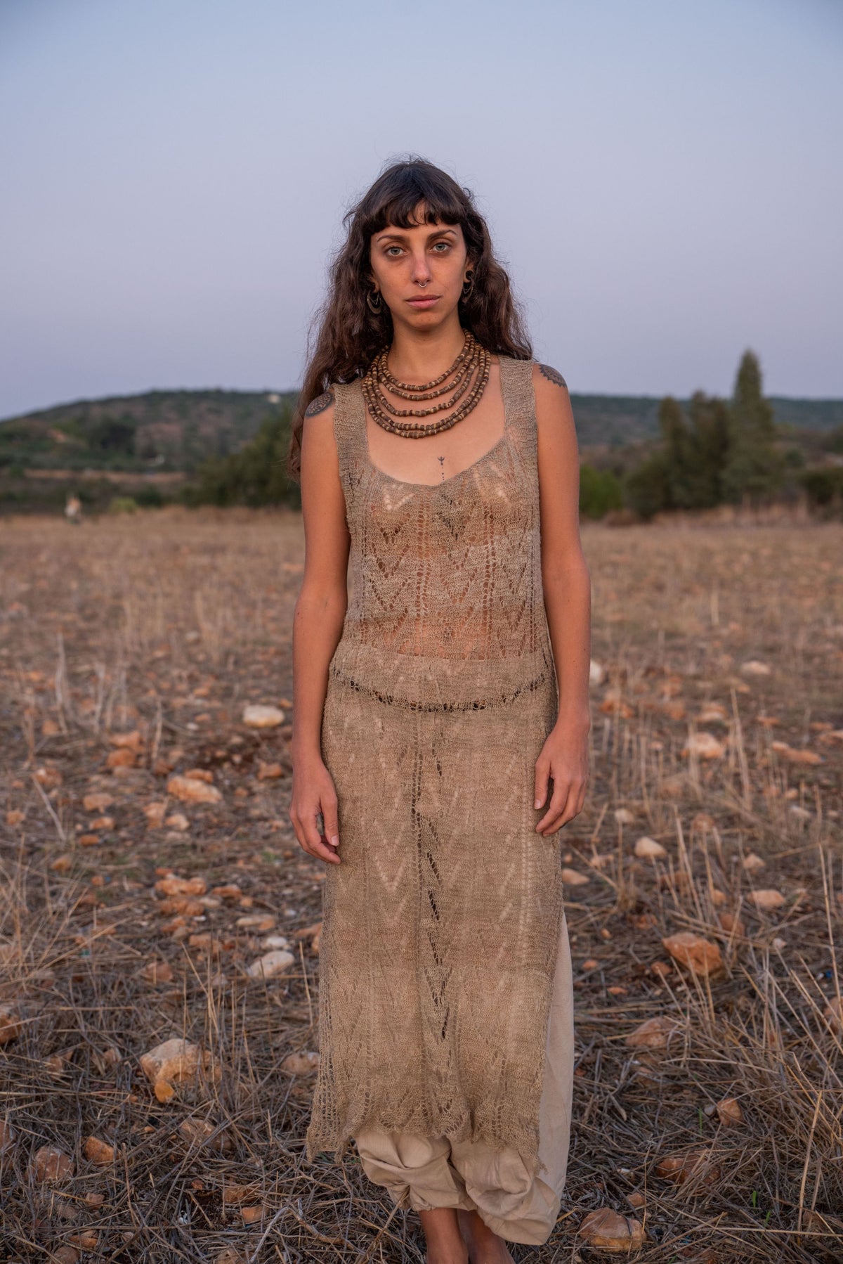 Mala Wild Nettle Dress ⋙  Handknitted Himalayan Nettle