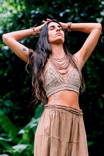 Tiny Tulsi Waist Beads Necklace /Belt