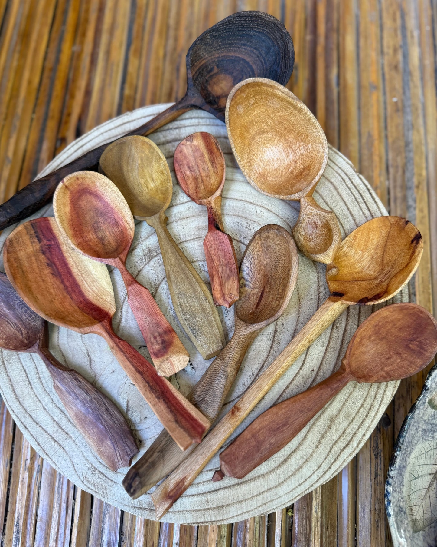 Hand Carved Wooden Spoon – Traditional Artisan Woodcarving