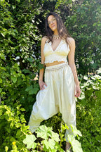 Satya White Khadi Cotton Outfit