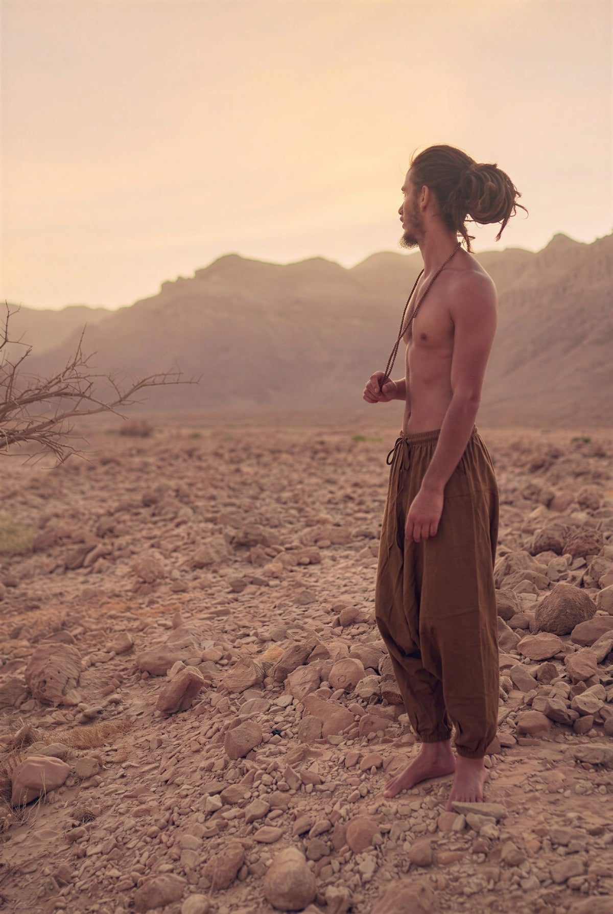 Harem Pants ⋘⋙ Handwoven Natural Khadi Cotton