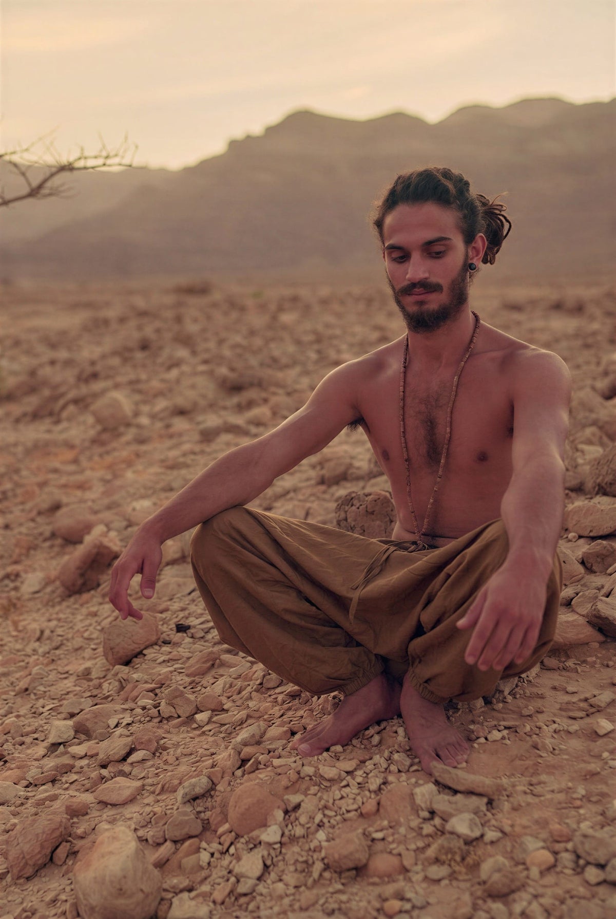 Harem Pants ⋘⋙ Handwoven Natural Khadi Cotton
