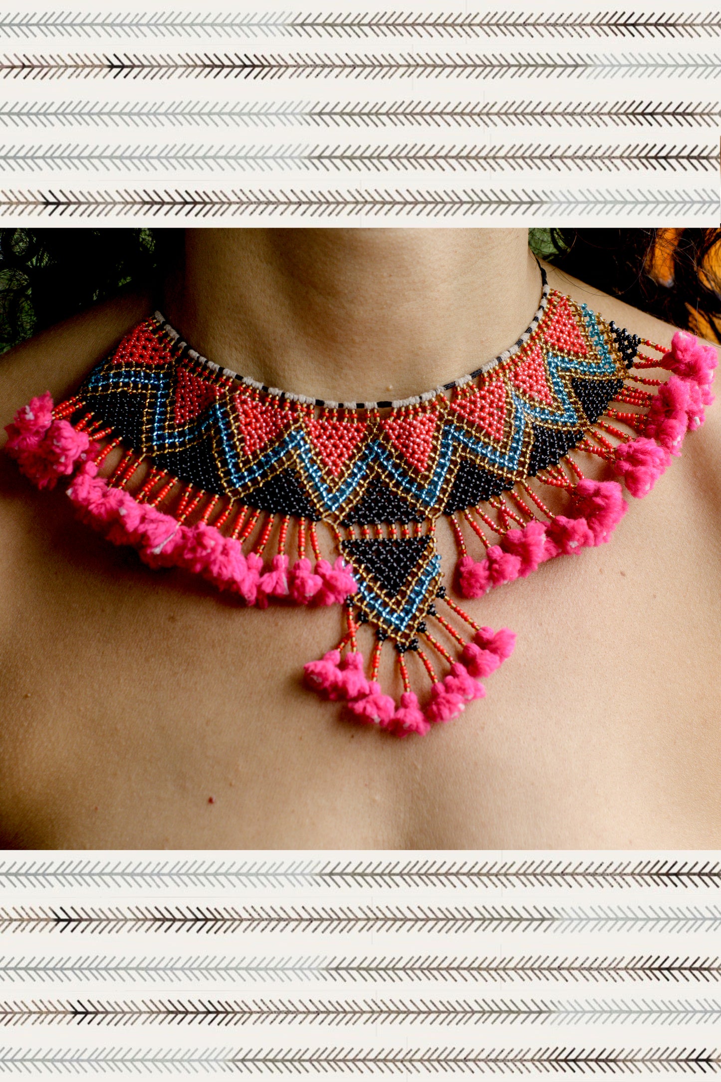 Rajasthani Perlenhalskette