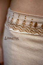 Tribal Dance Outfit ⋙⋗ Yoga Top + Wrap Skirt ⋙⋗ with Tribal Block Print ⋖⋘