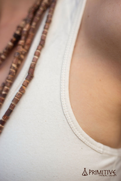 Yoga Outfit ๑⋙ Organic Cotton Yoga Top + 3/4 Harem Pants Handwoven Cotton