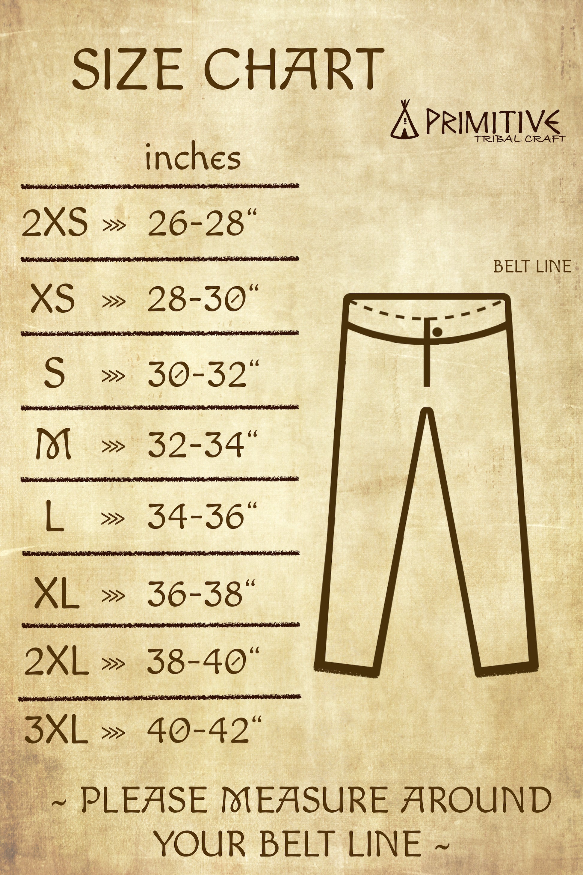 Clothing size chart womens tank top Royalty Free Vector