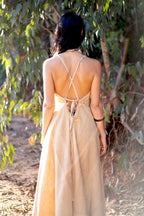 Ancient Weave Hemp Dress ~• One Size Adjustable Dress