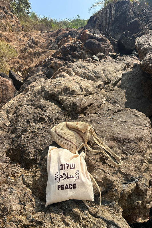 Peace In the Middle East bags - set of 3