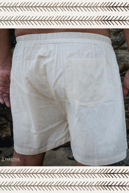Boxershorts ⋙ Handgewebte Khadi-Baumwolle