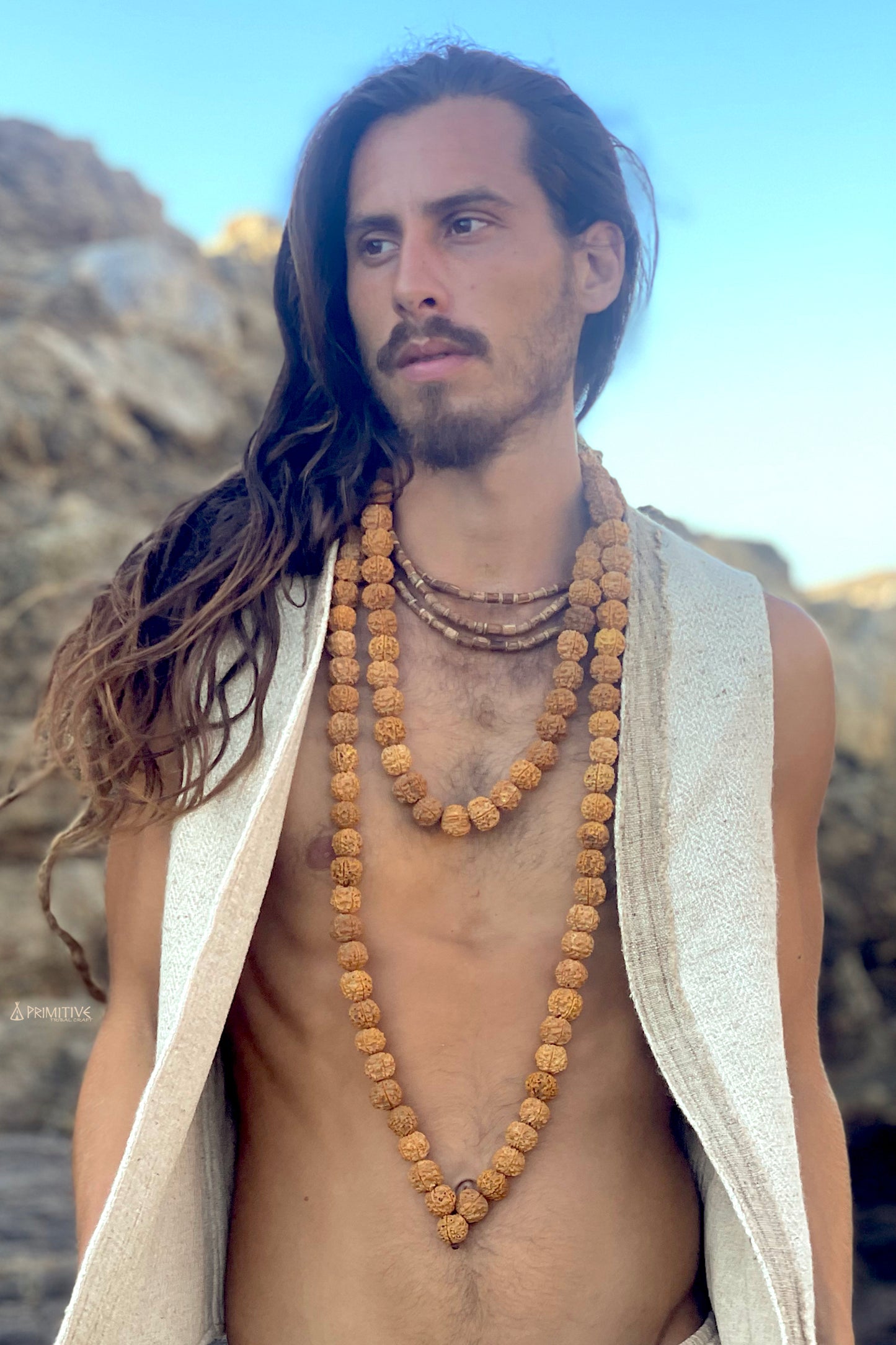 Large ๑ Rudraksha Seeds ๑ Mala