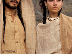 Coyuchi Baumwollschal ⋙ Native Brown Baumwolle