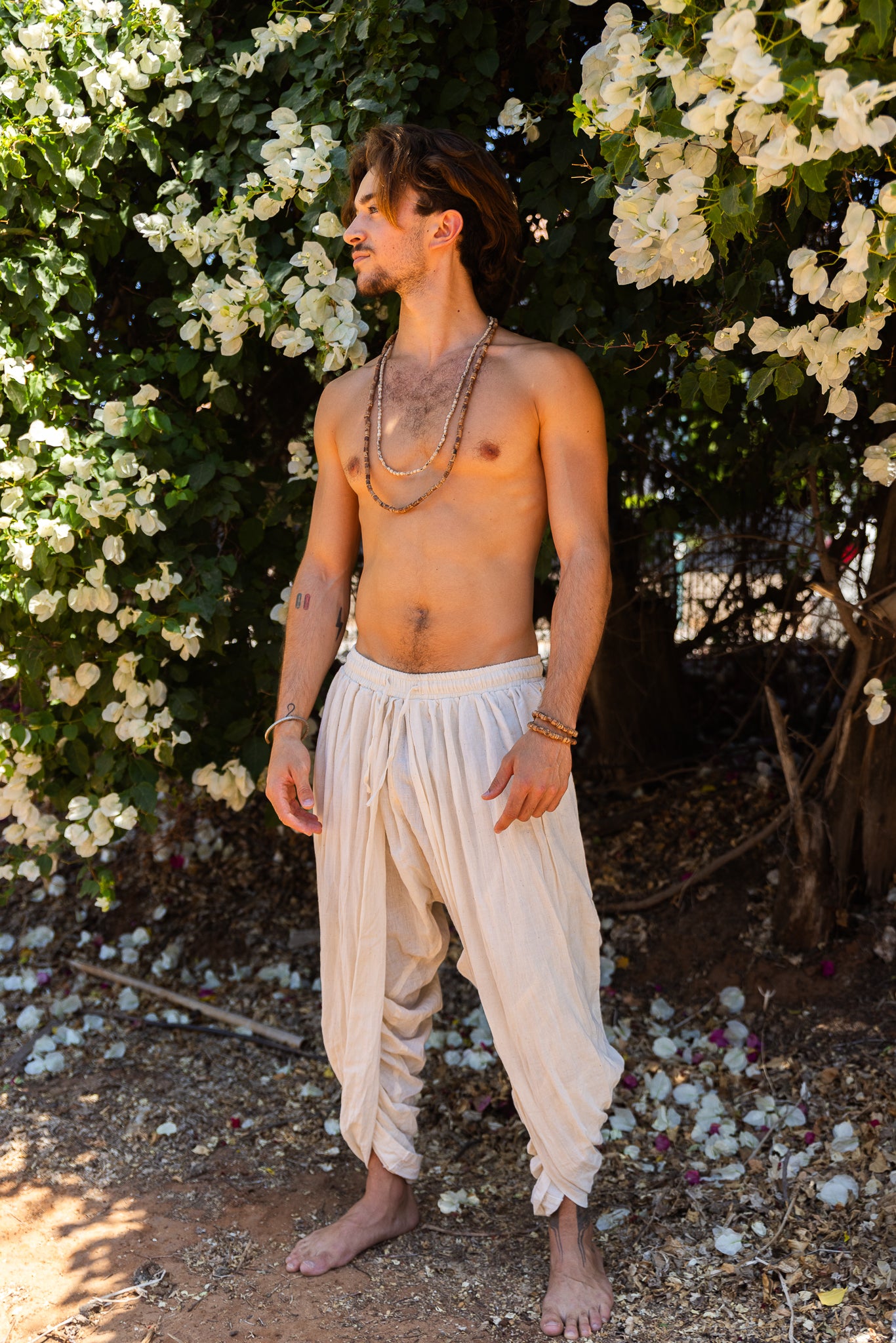 Wild Cotton Dhoti Pants ⋘⋙ Handwoven Wild Grown Cotton