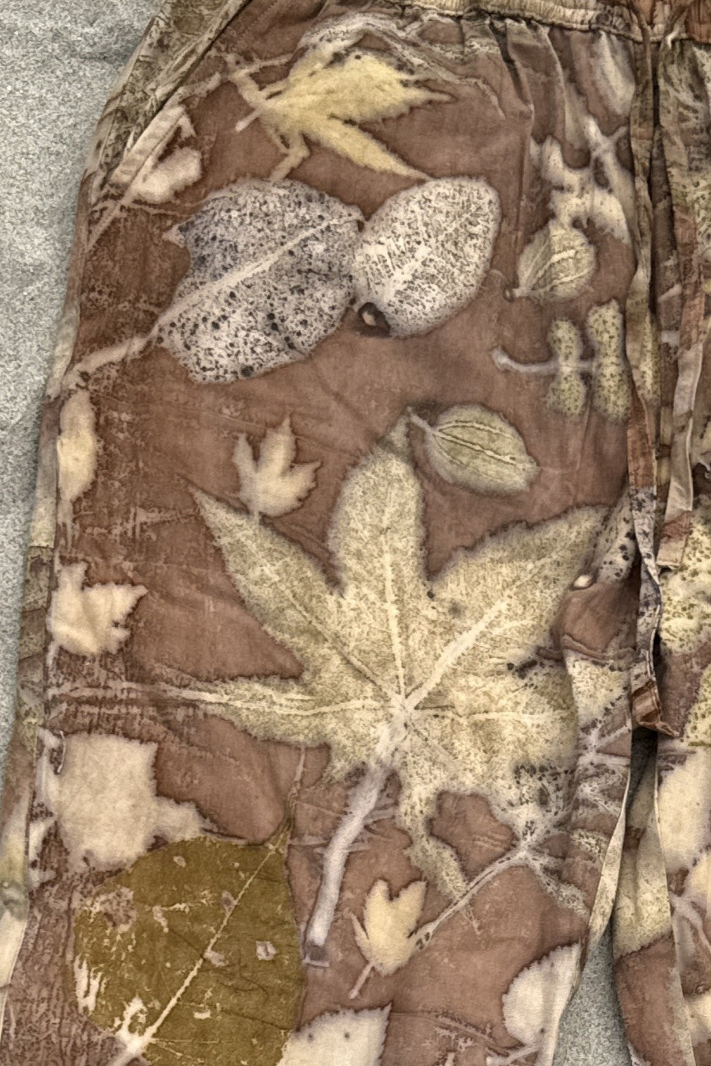 Brown Straight Pants ~ Botanical Dye Collection
