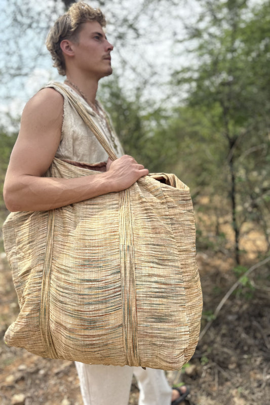 Huge Khadi Bag ~ Handloom Khadi Cotton