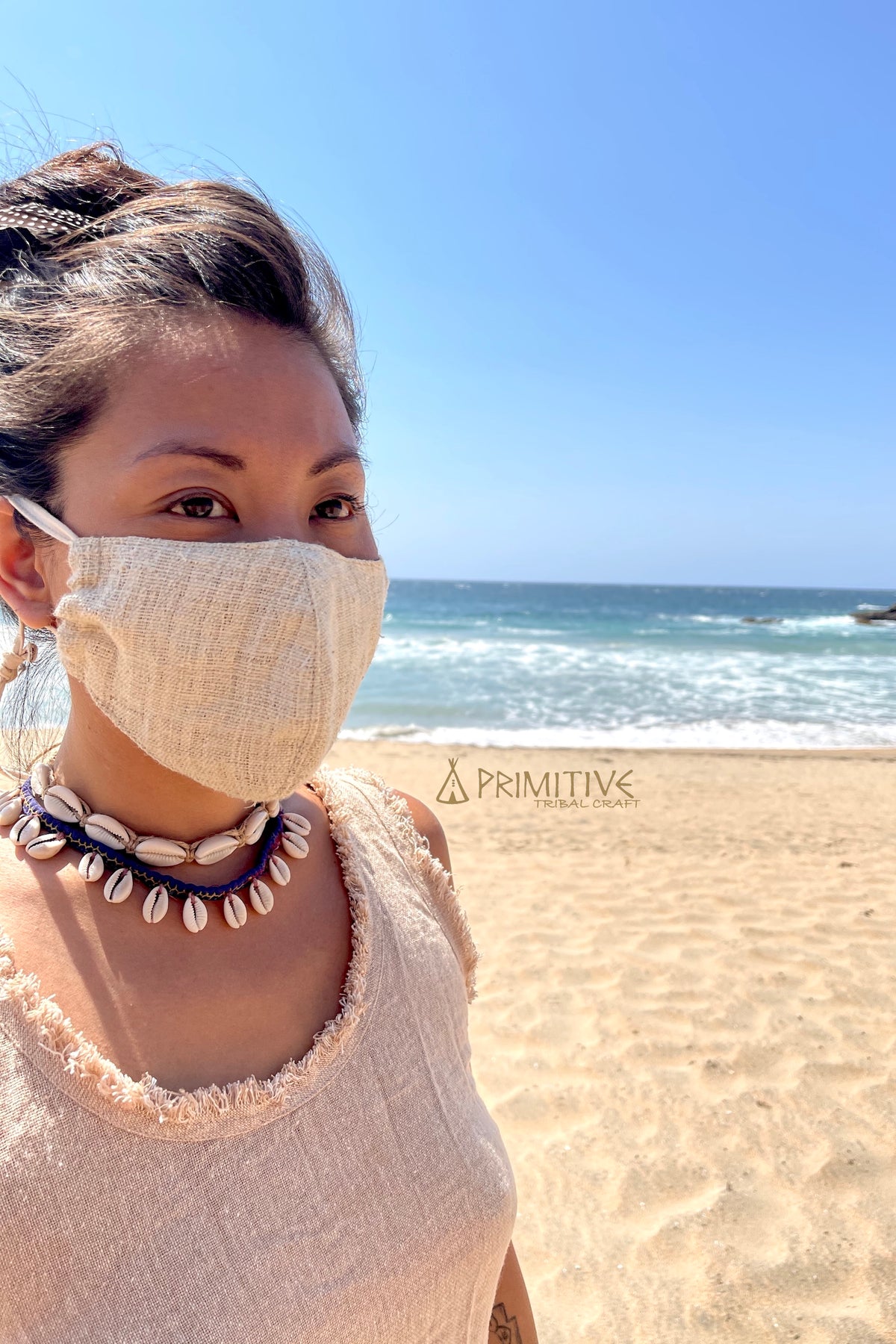 Face Masks ⋙ 100% Wild Grown Handwoven Hemp ⋙ SET of 4