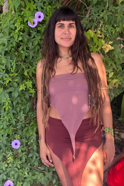 Pixie Rock und Top Outfit ⋙ Mittelpunkt ⋙ Bio-Baumwolle