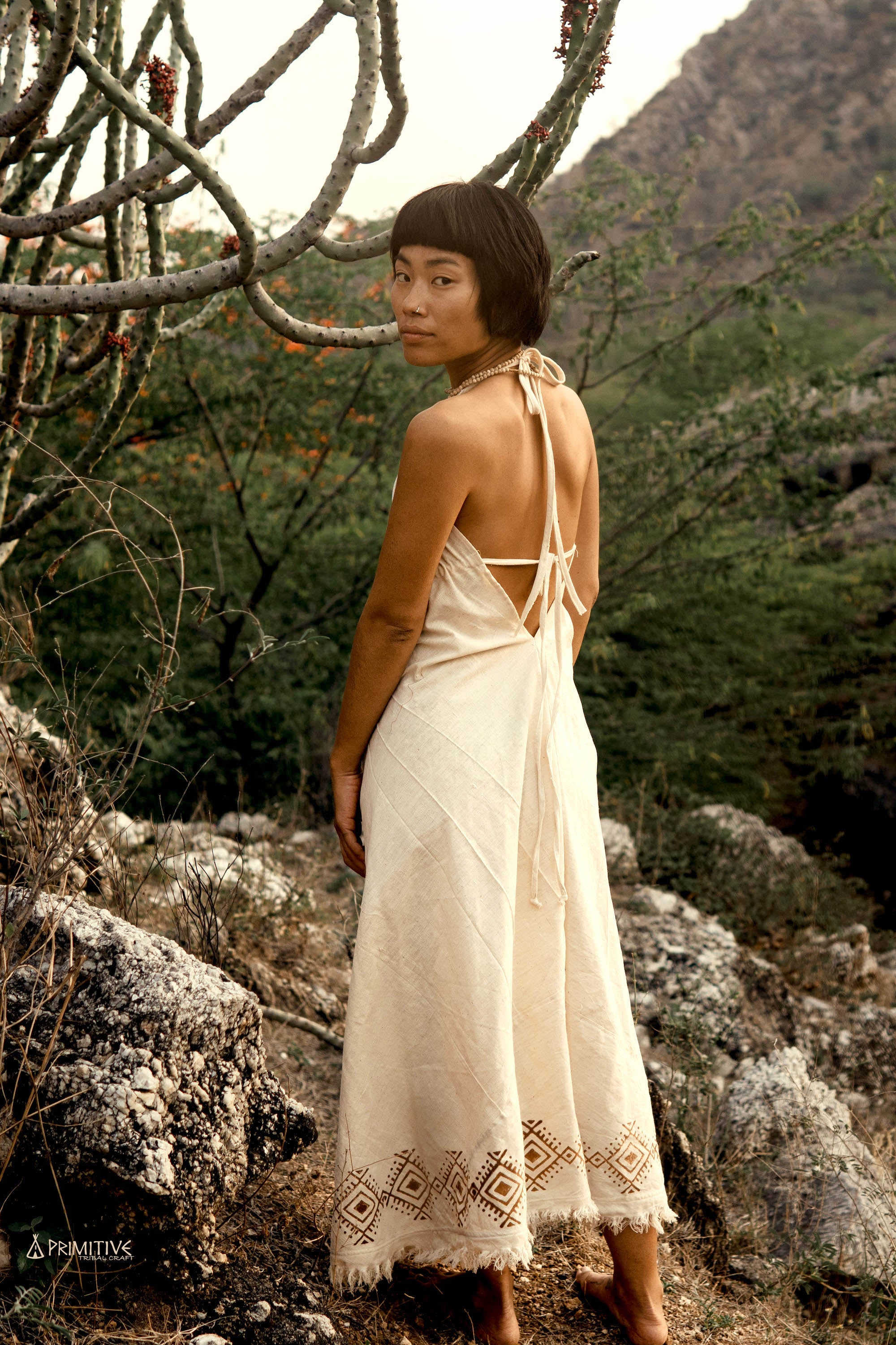 chinese dress ladies Saya Dress »« Handwoven Khadi Cotton