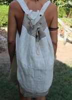 Hemp and Nettle Round Backpack