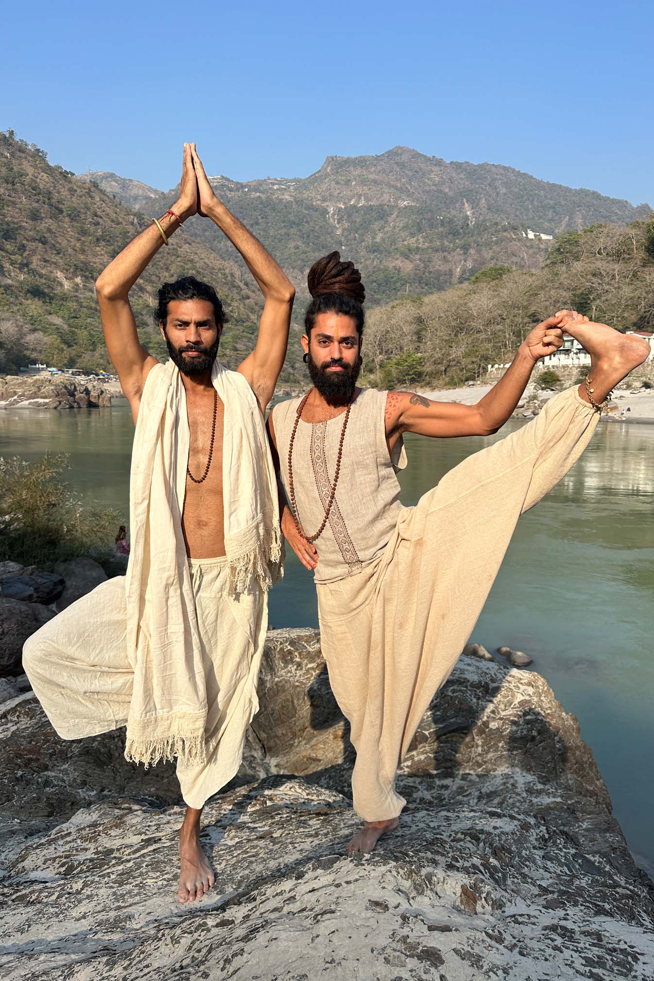 Handwoven Khadi Shawl ⋙ Undyed, Raw Edge, Lightweight Wrap