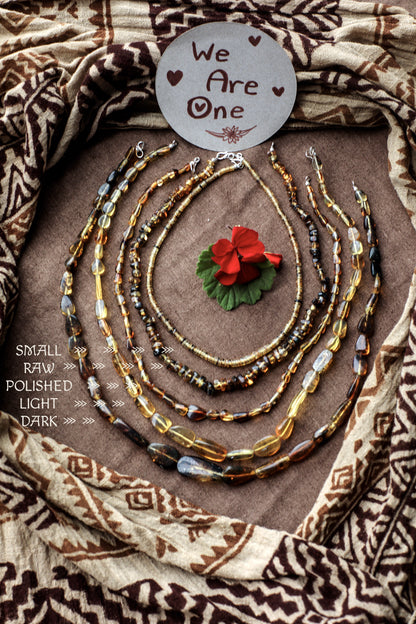 Amber Necklace >>