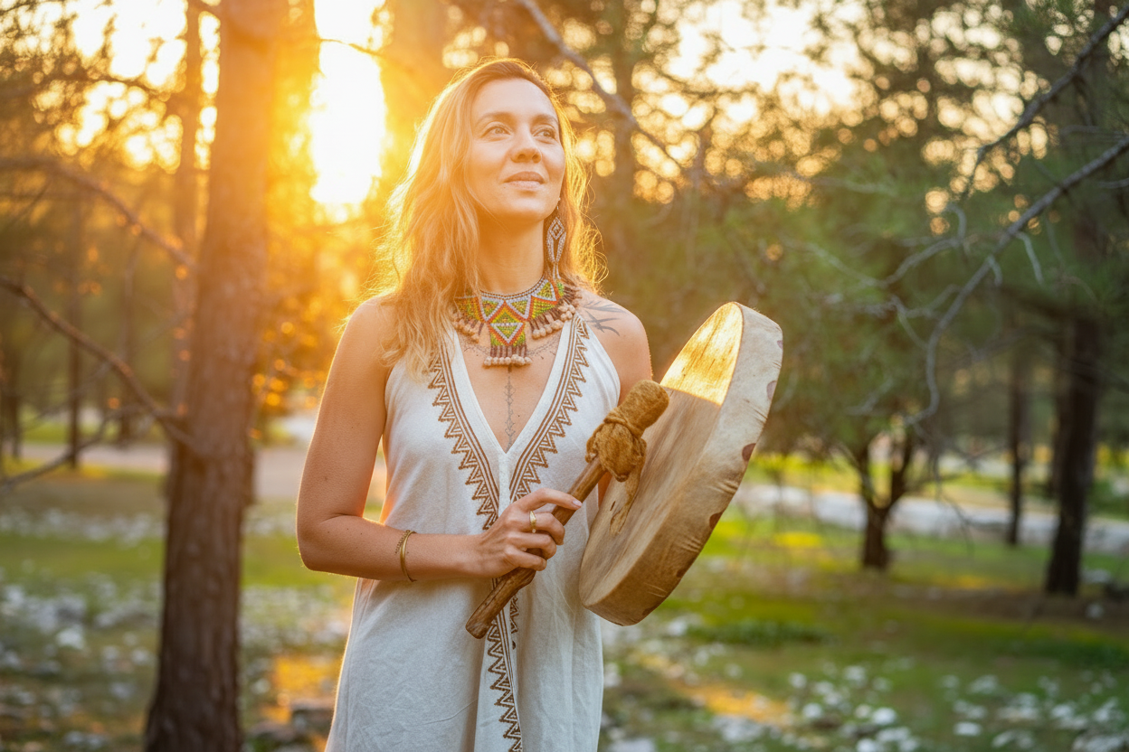 Tribal Block Print Butterfly Dress ⋙ Natural Cotton Dress