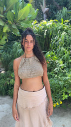 Gypsy Wrap Skirt ⋙⋗ with Frayed Edges ⋙⋗