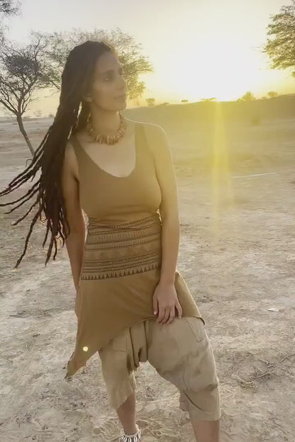 Pixie Pointy Dress ⋙ Organic Cotton