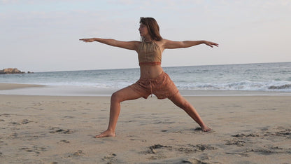 Ausfransendes Bindetop ⋙⋘ Handgewebte Khadi-Baumwolle