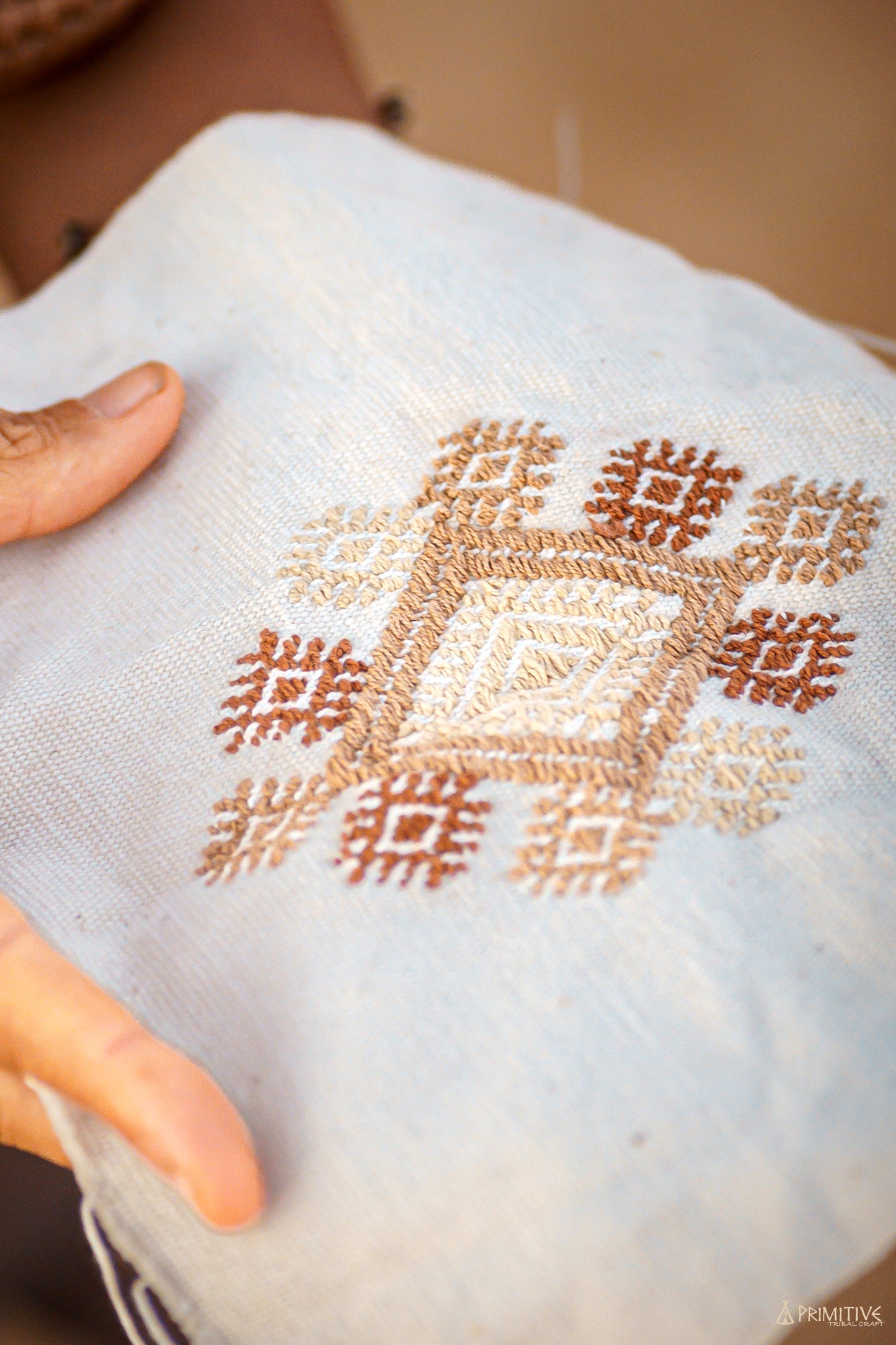 Mayan Tribal Patch >> Organic Cotton >> Plant Dye