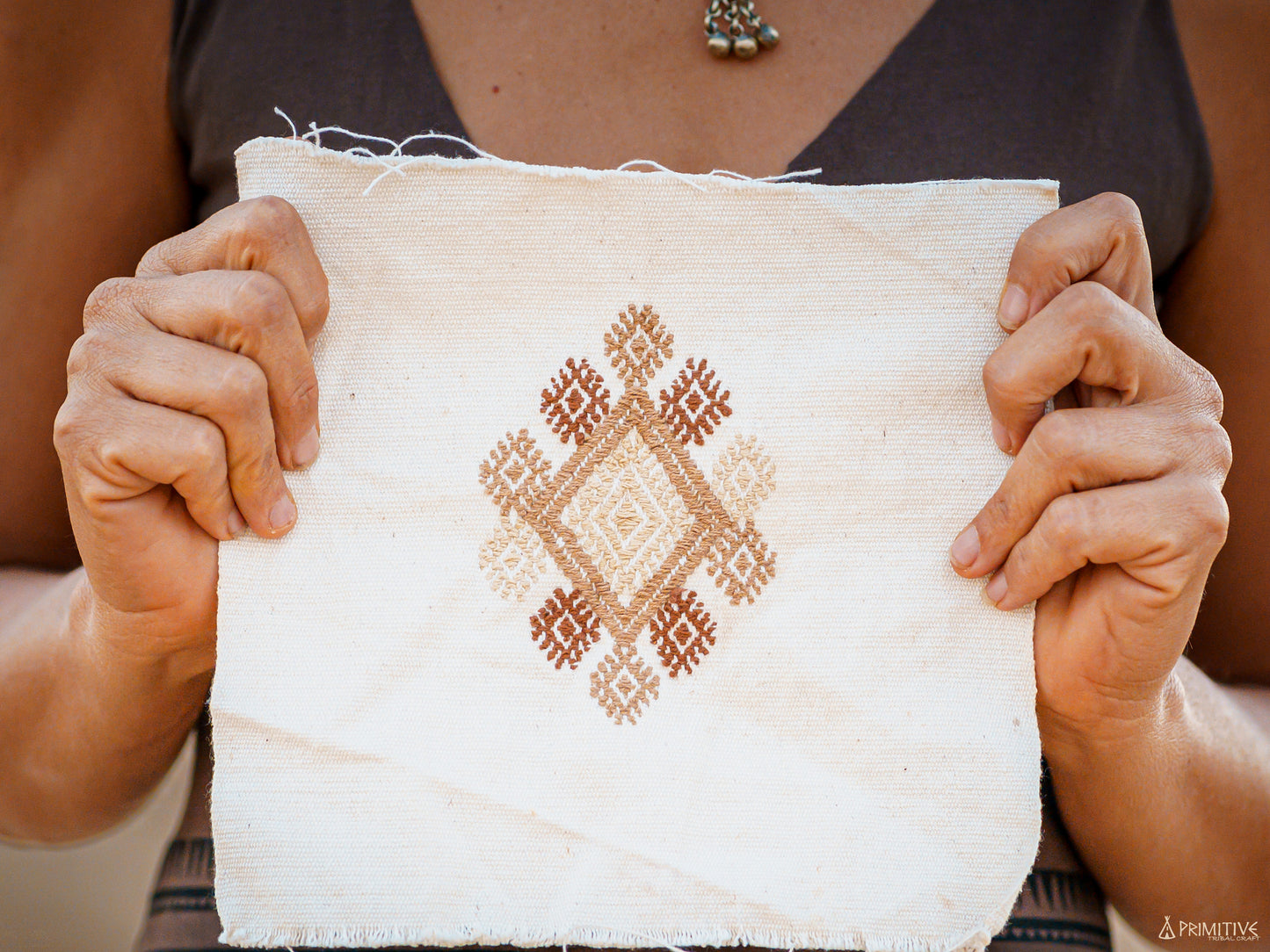 Mayan Tribal Patch >> Organic Cotton >> Plant Dye