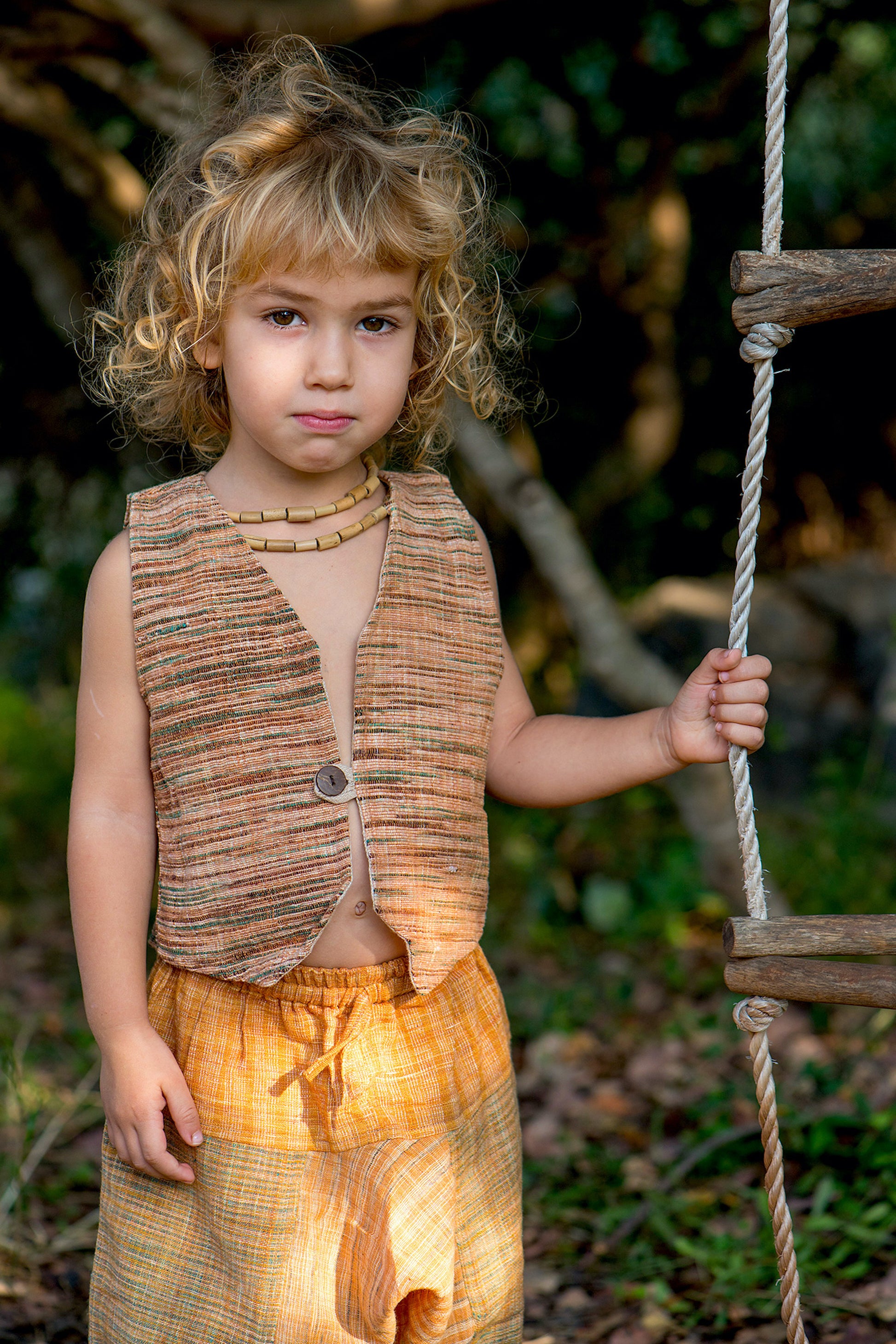 Children Vest ⋗⋙ Handwoven Khadi Cotton
