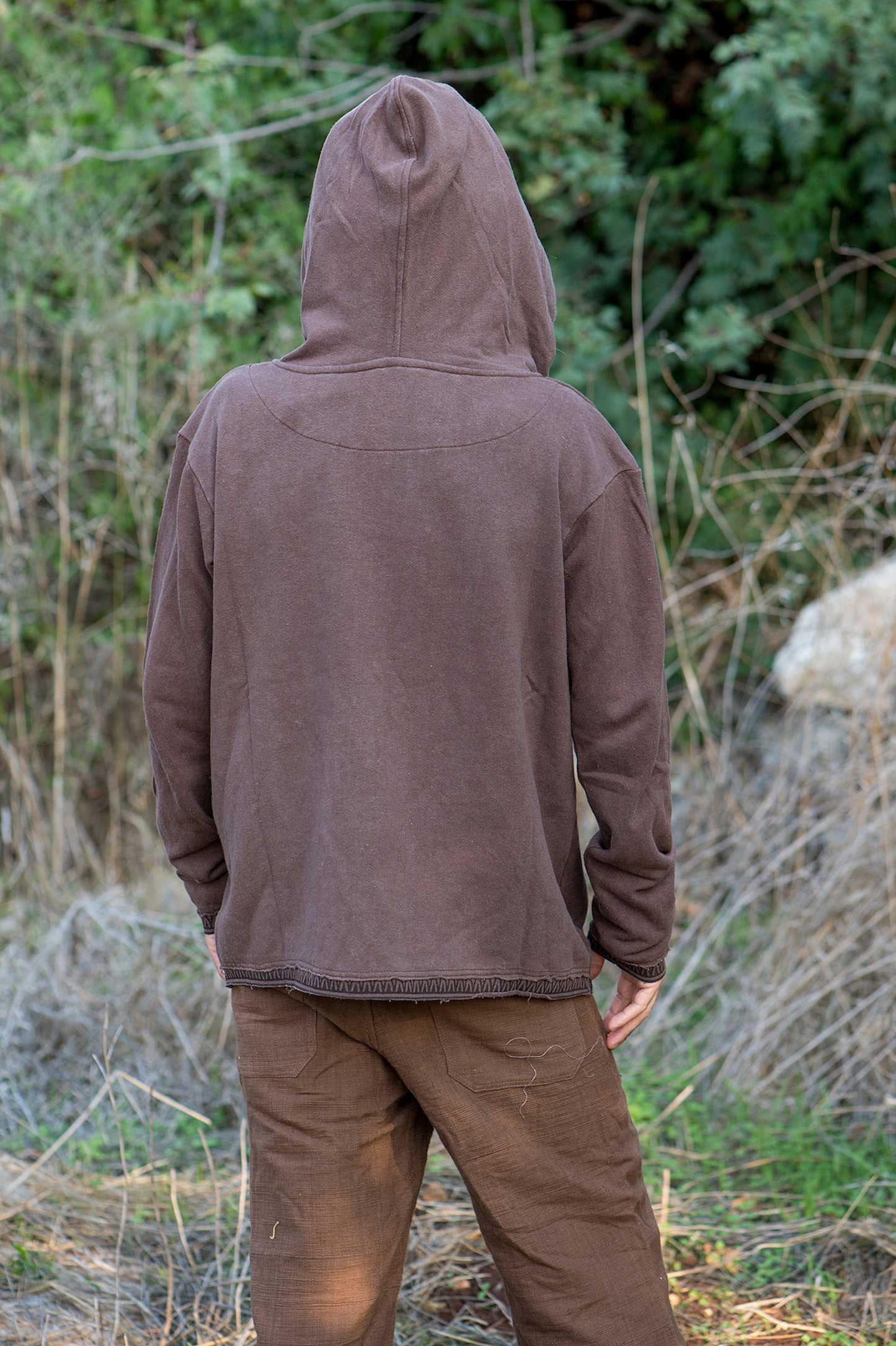 Tribal Print Hoodie ⫸ Organic Hemp Cotton