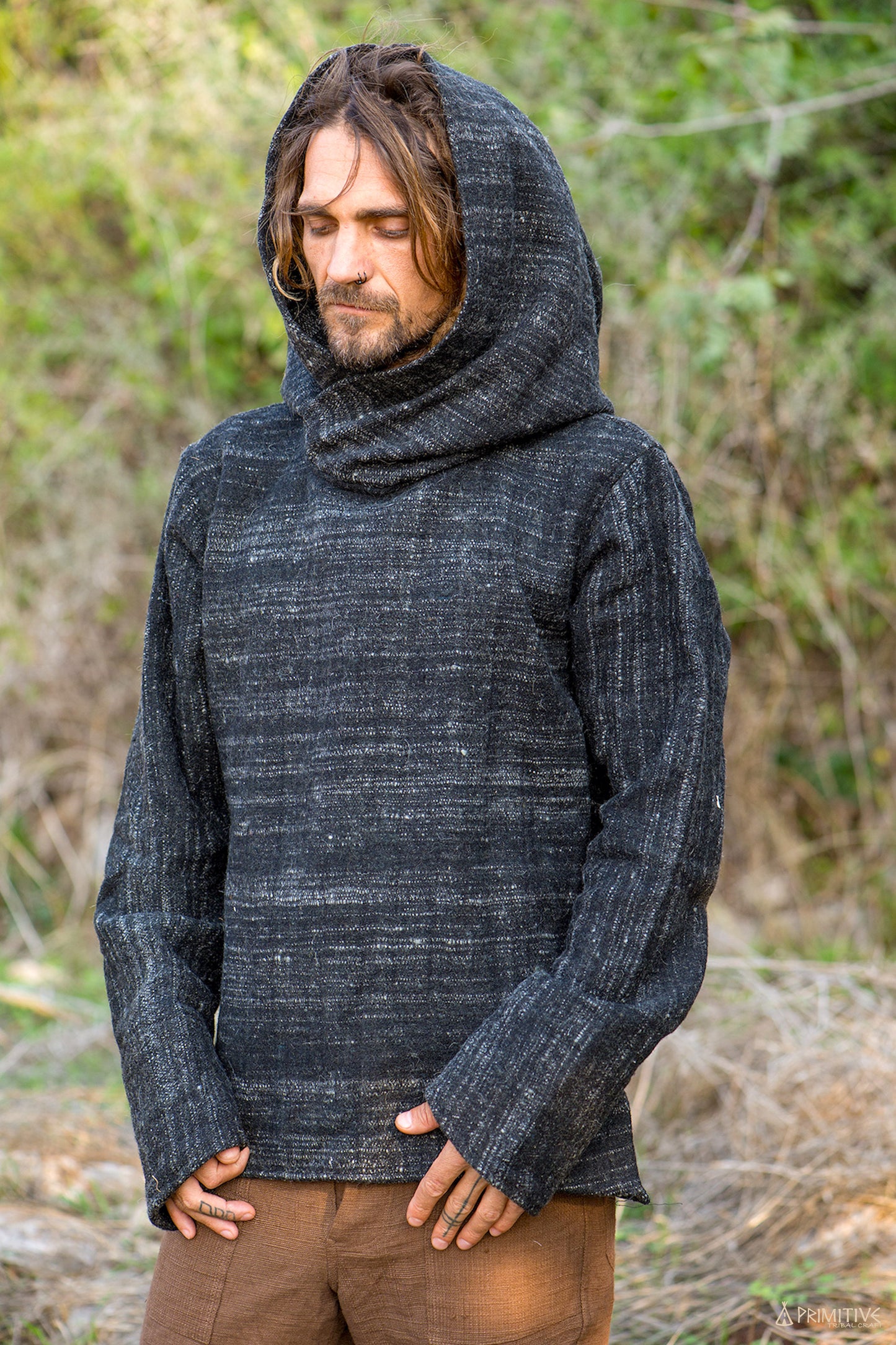 Wanderer Pullover ⫸ Handwoven Himalayan Wool